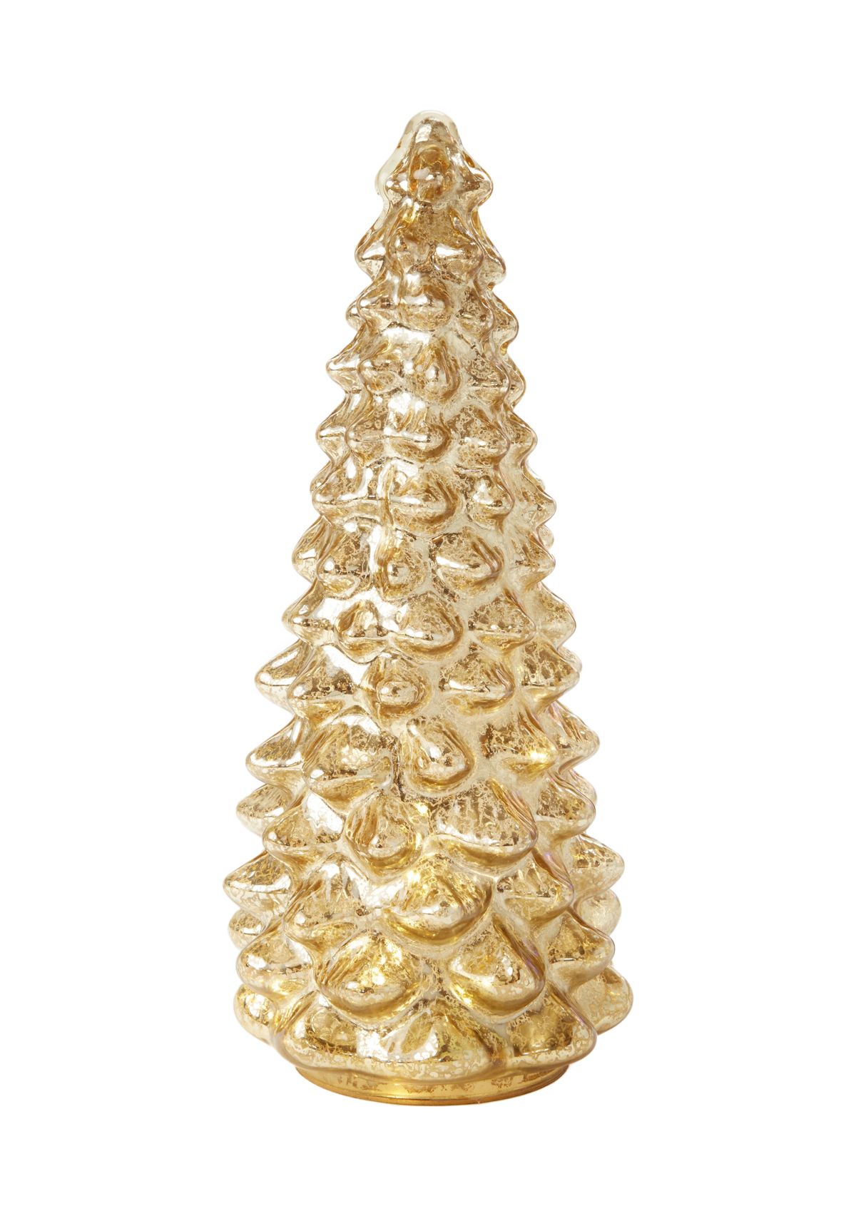 Large Gold Mercury Glass Tree
