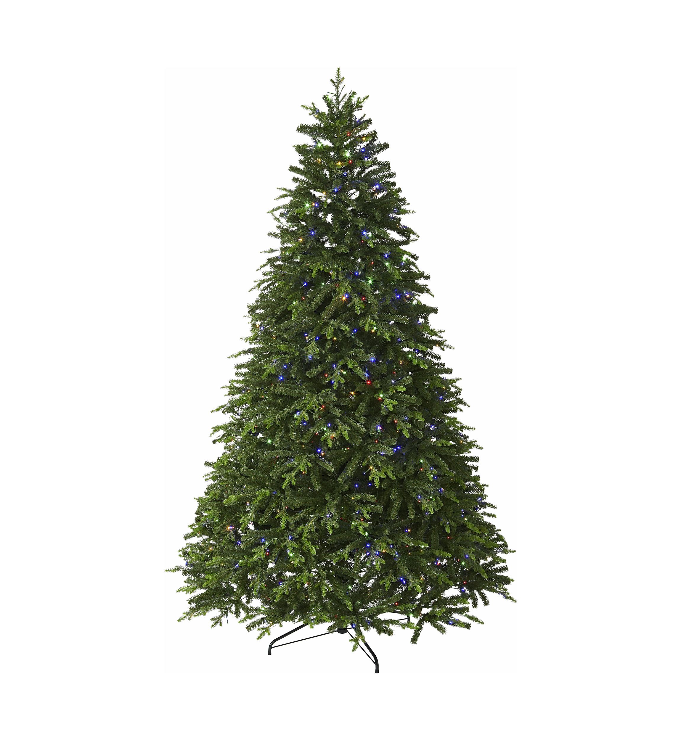 7.5 Pre Lit LED 4 Color Christmas Tree
