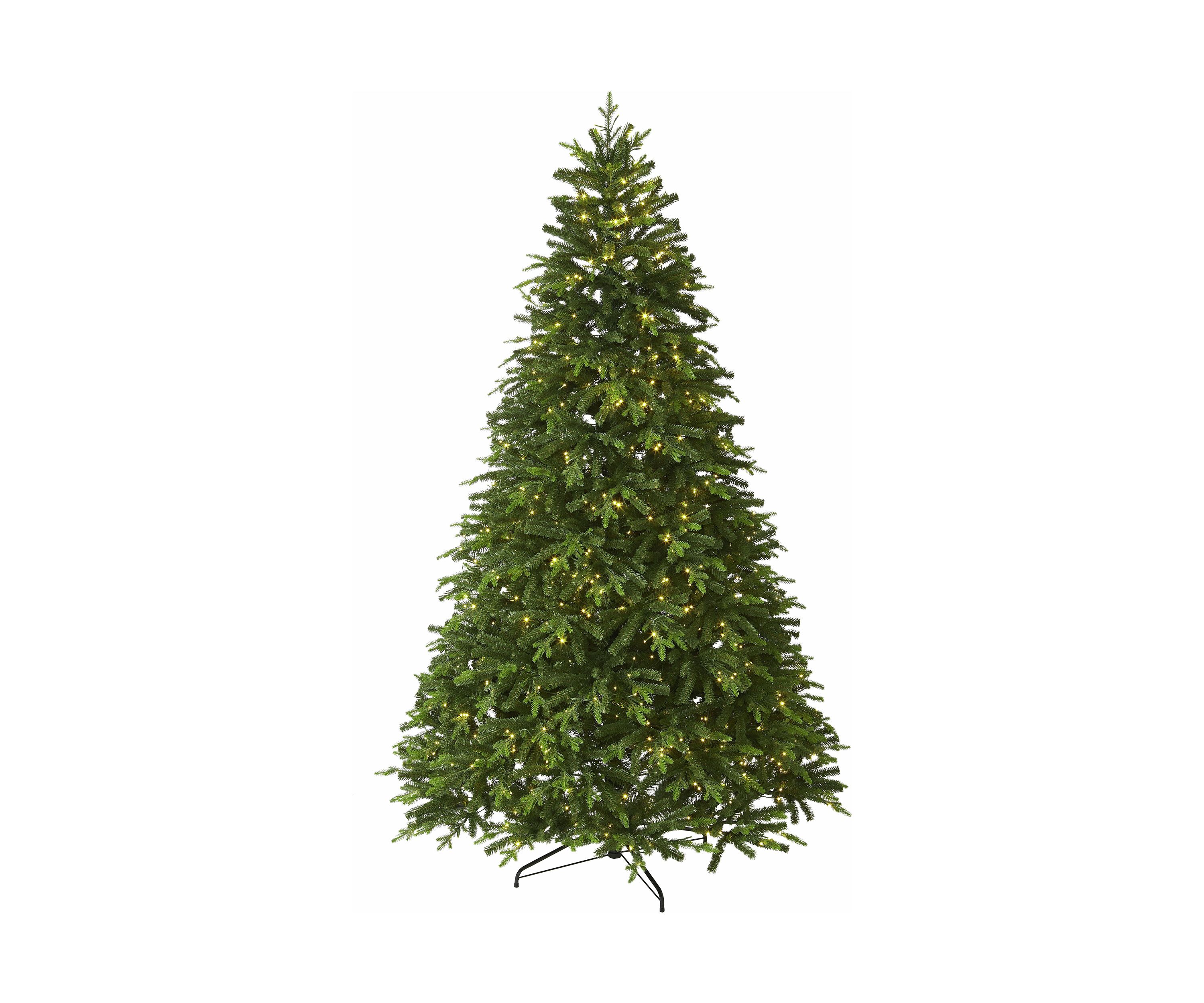 9 Pre Lit LED 4 Color Christmas Tree