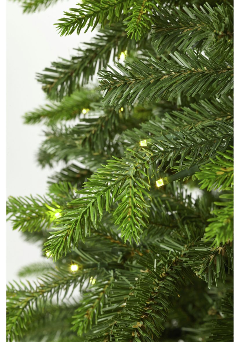 9 Pre Lit LED 4 Color Christmas Tree