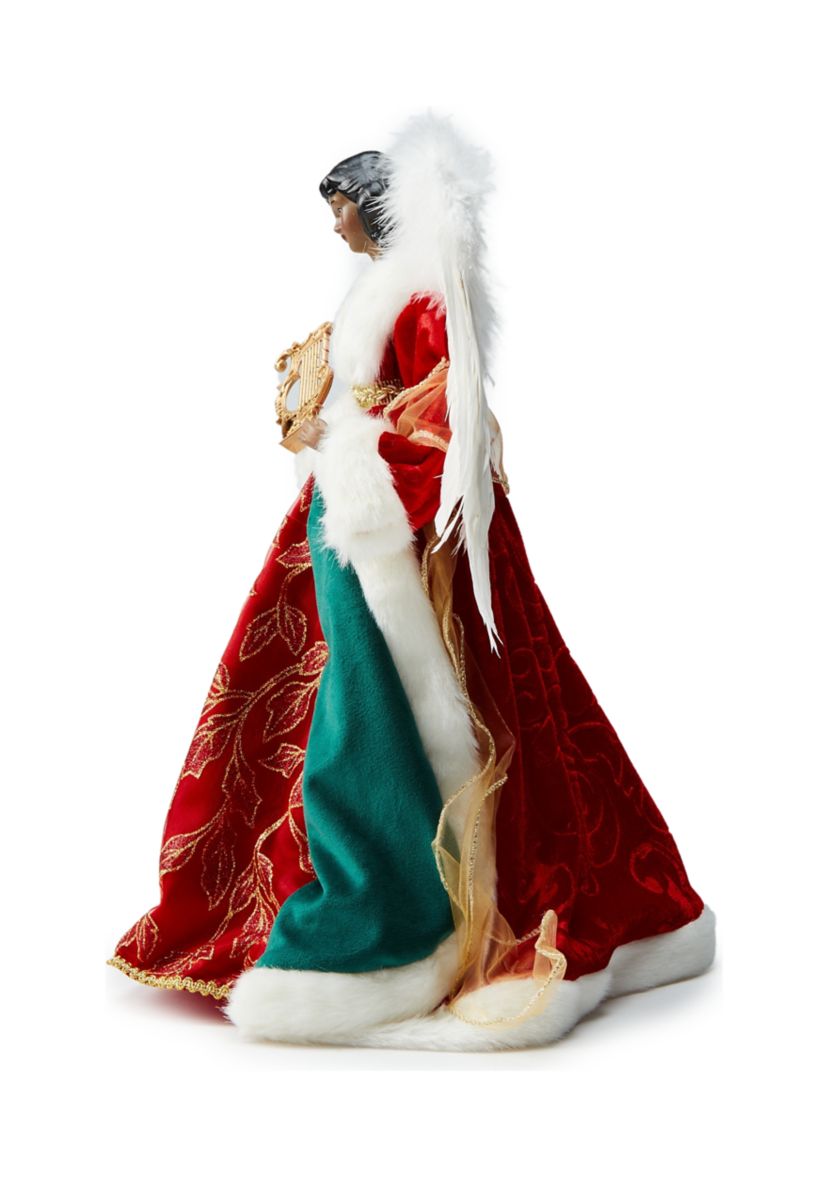 African American Red and Green Angel