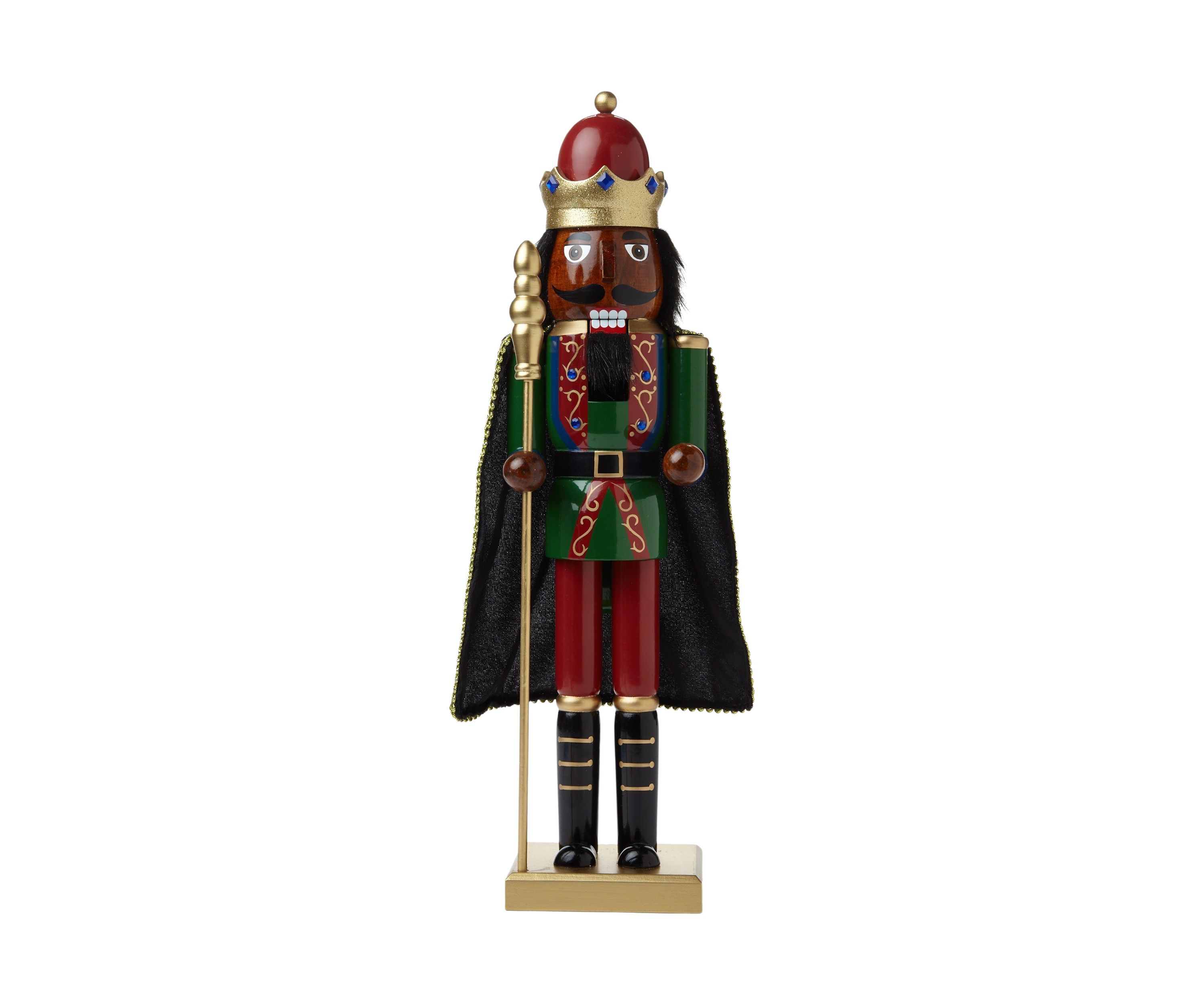 African American Traditional Cape Nutcracker Decoration