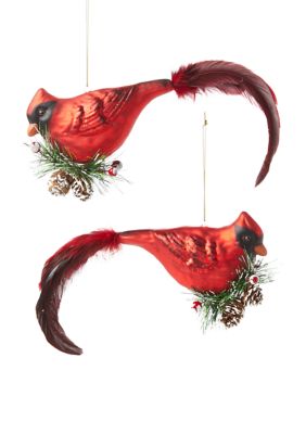 Biltmore Cardinal Ornaments - Set Of 2