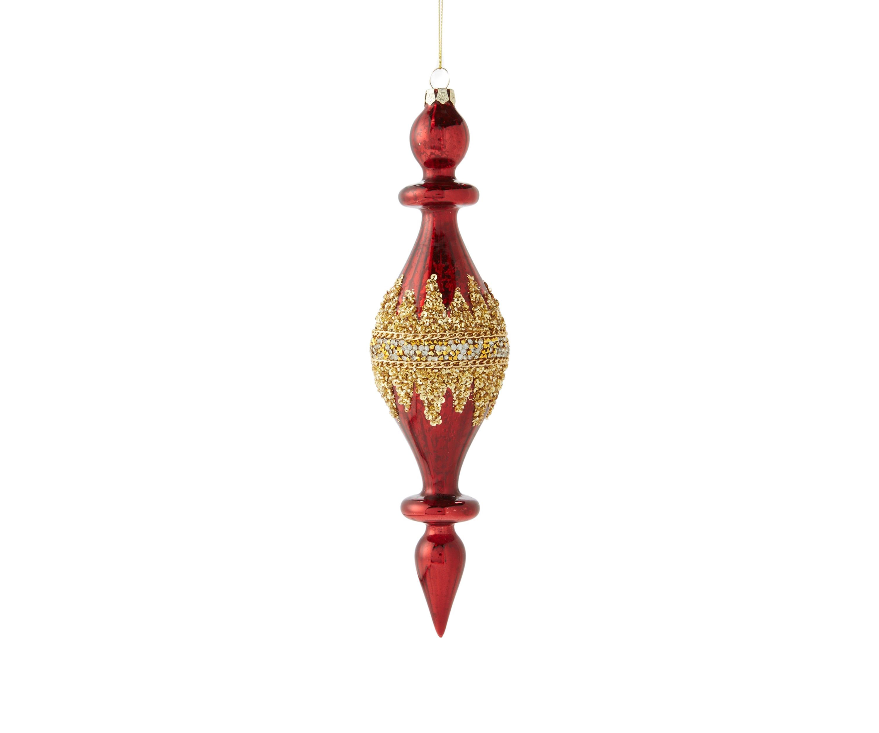 Beaded Drop Ornament