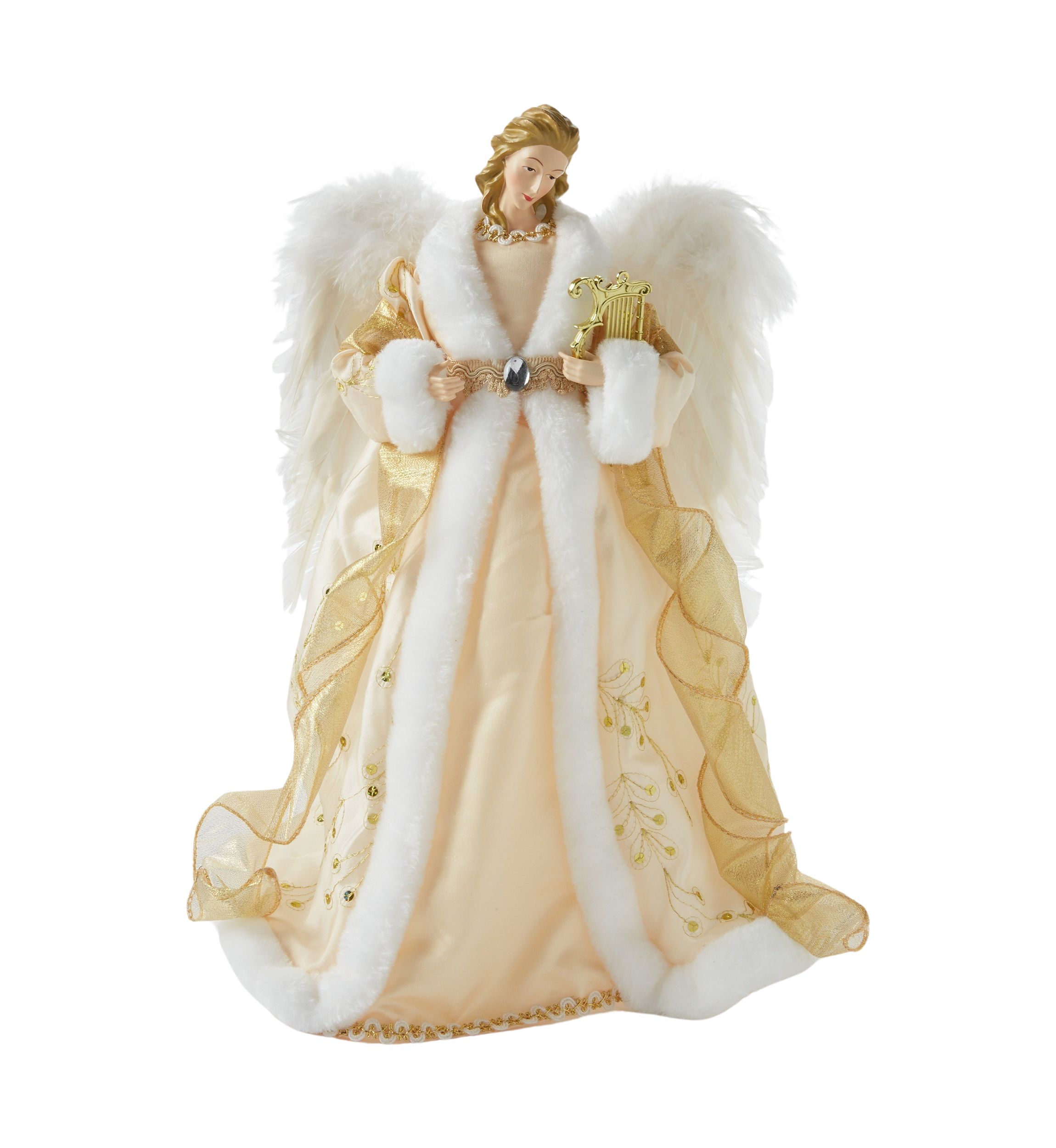 Gold Angel Figurine