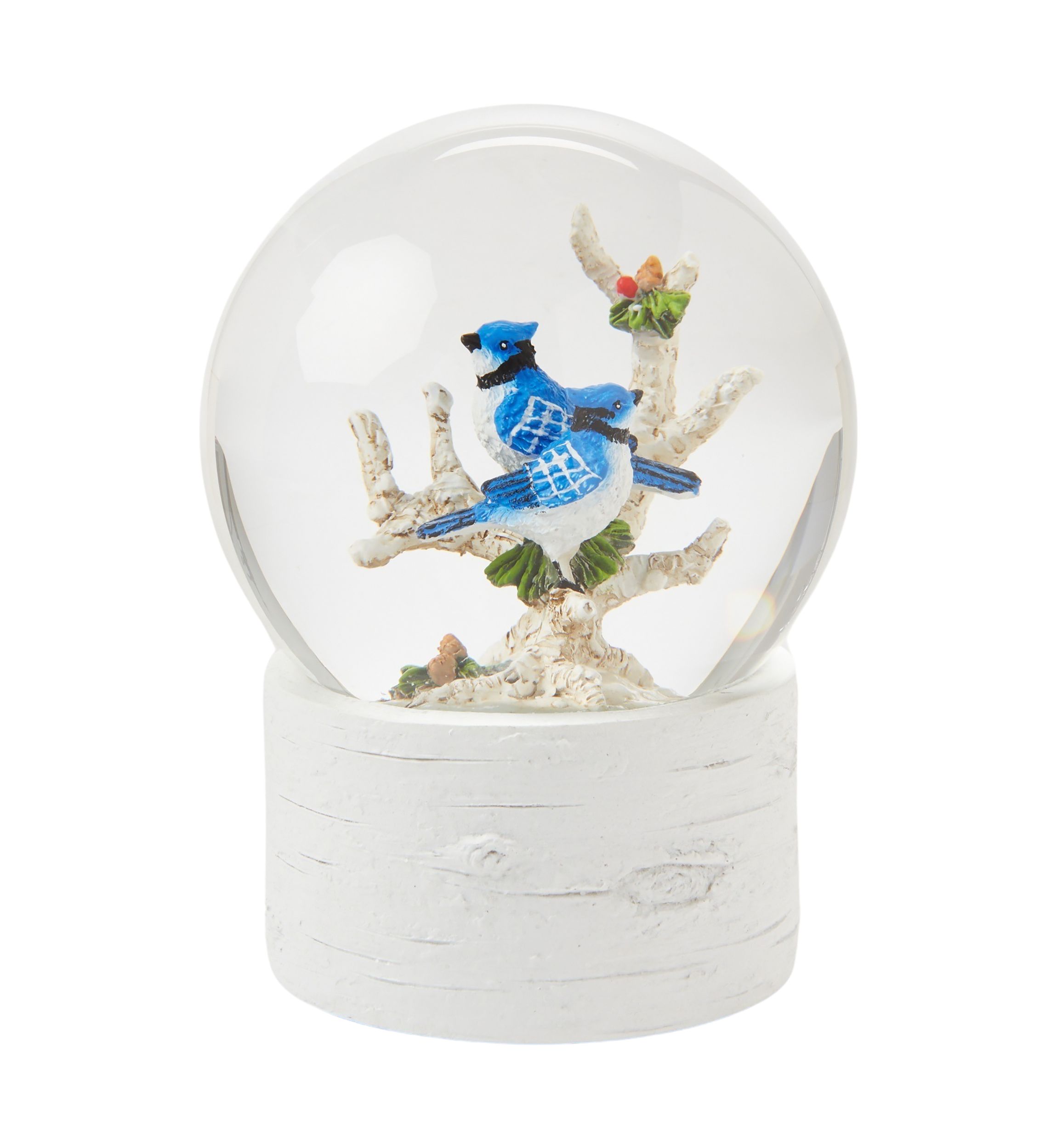 Bluebird Snow Globe