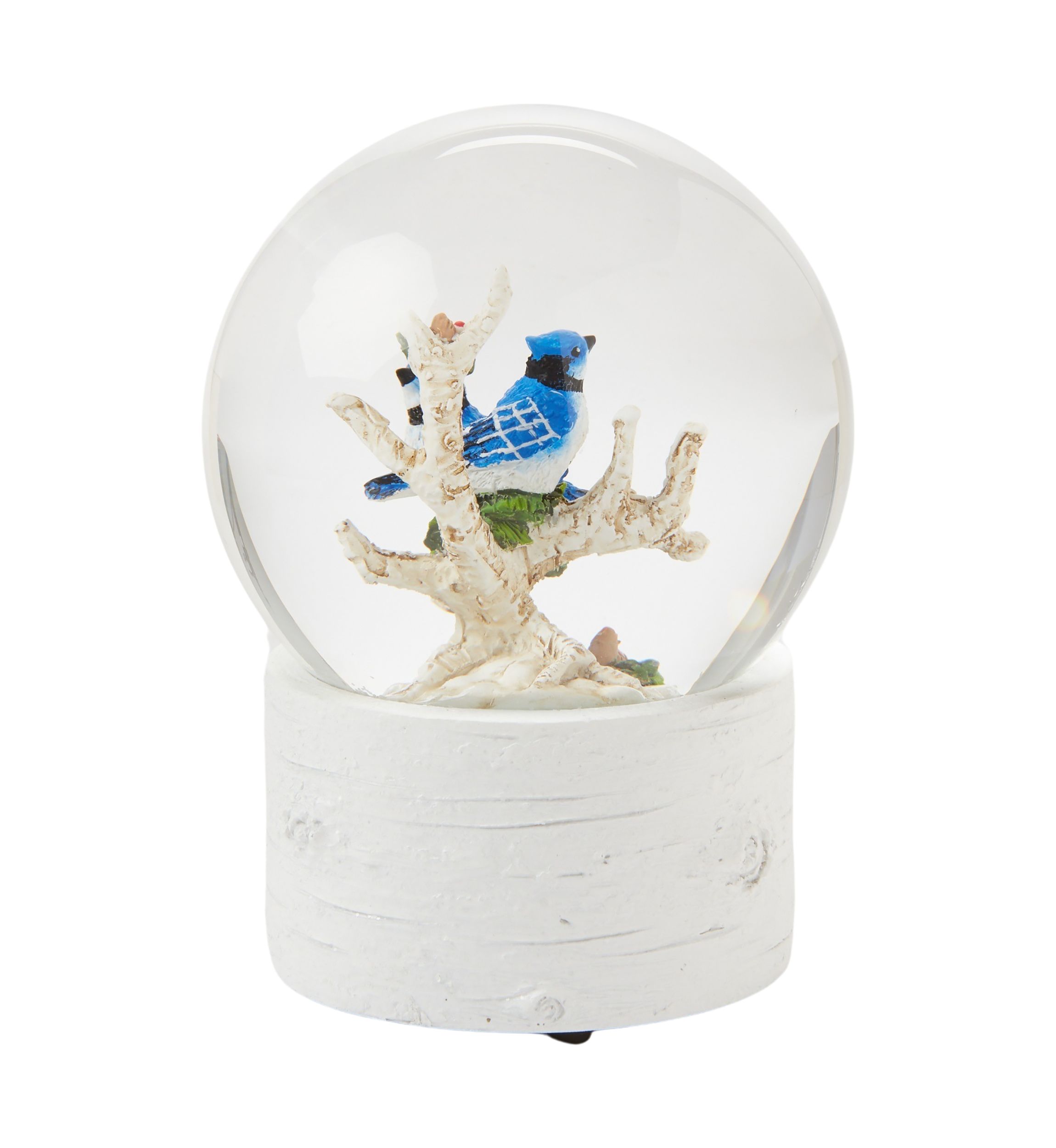 Bluebird Snow Globe