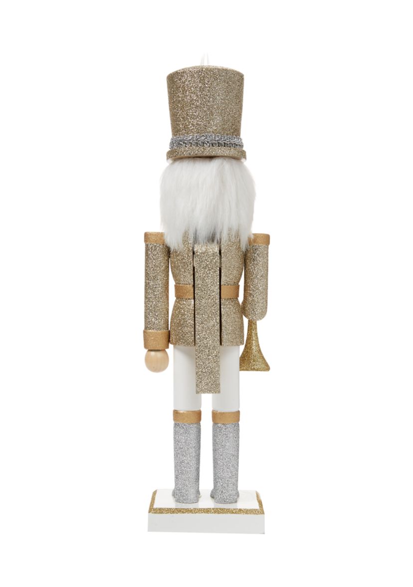 Gold and Silver Nutcracker Figurine