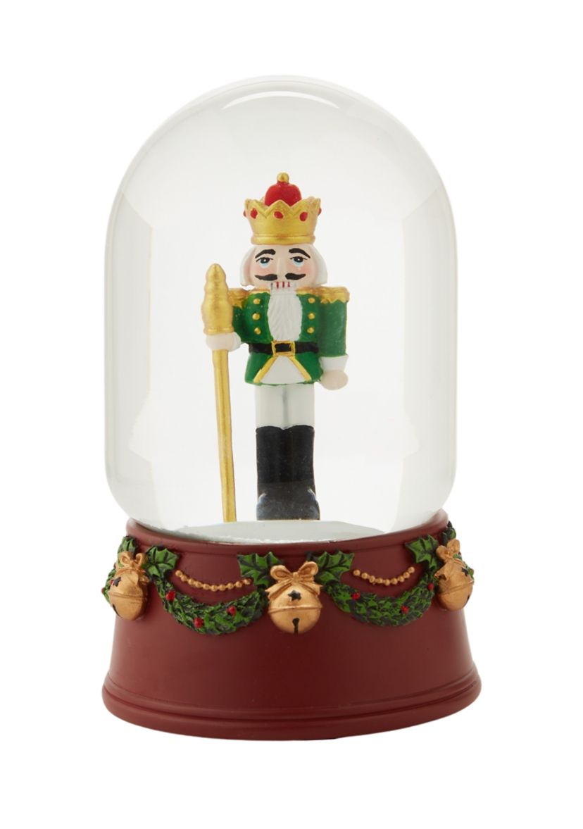 Classic Nutcracker Snow Globe