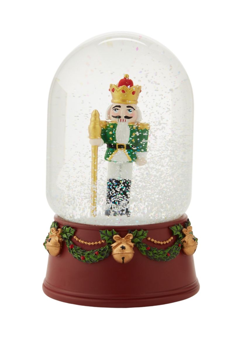 Classic Nutcracker Snow Globe