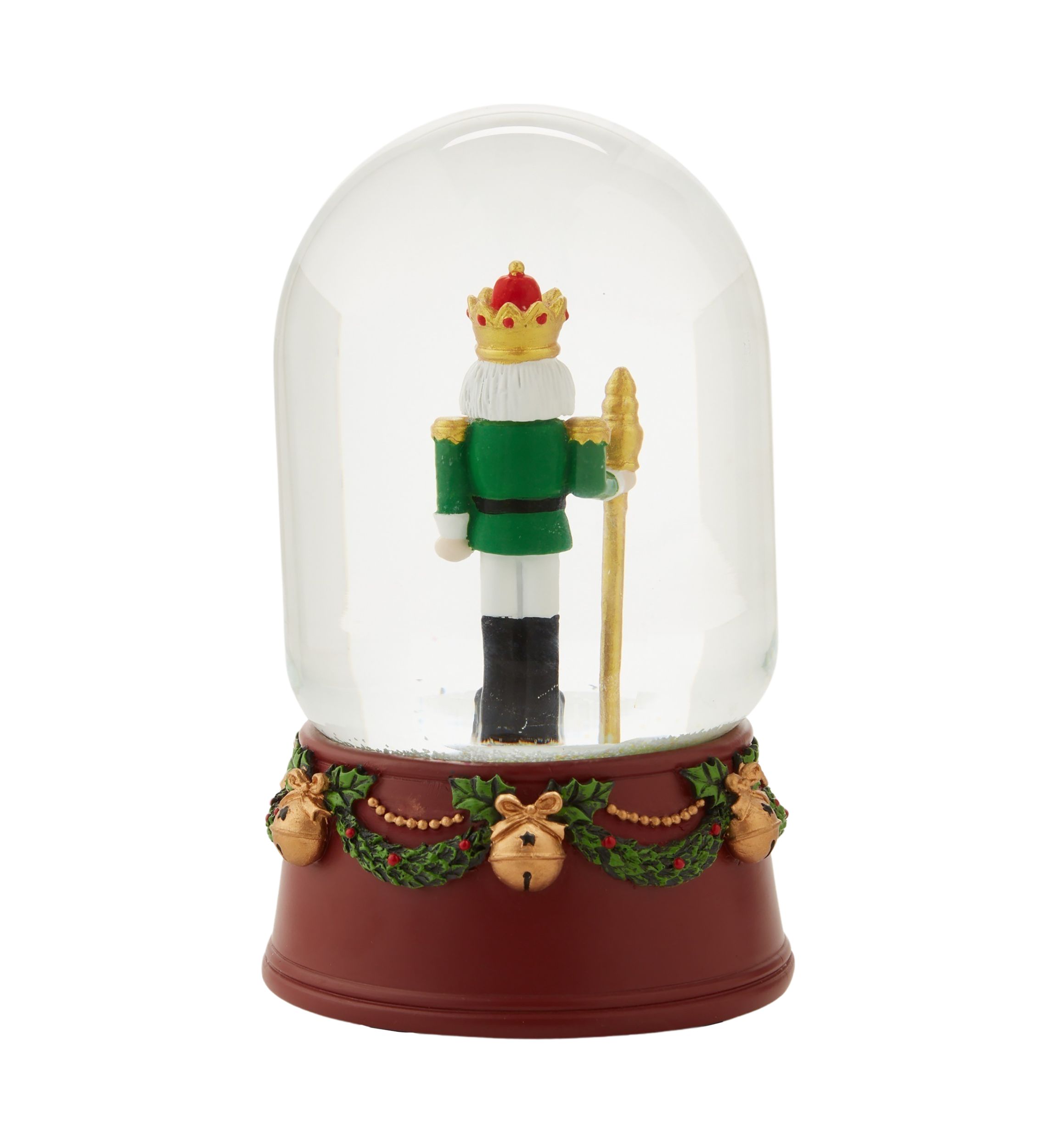 Classic Nutcracker Snow Globe
