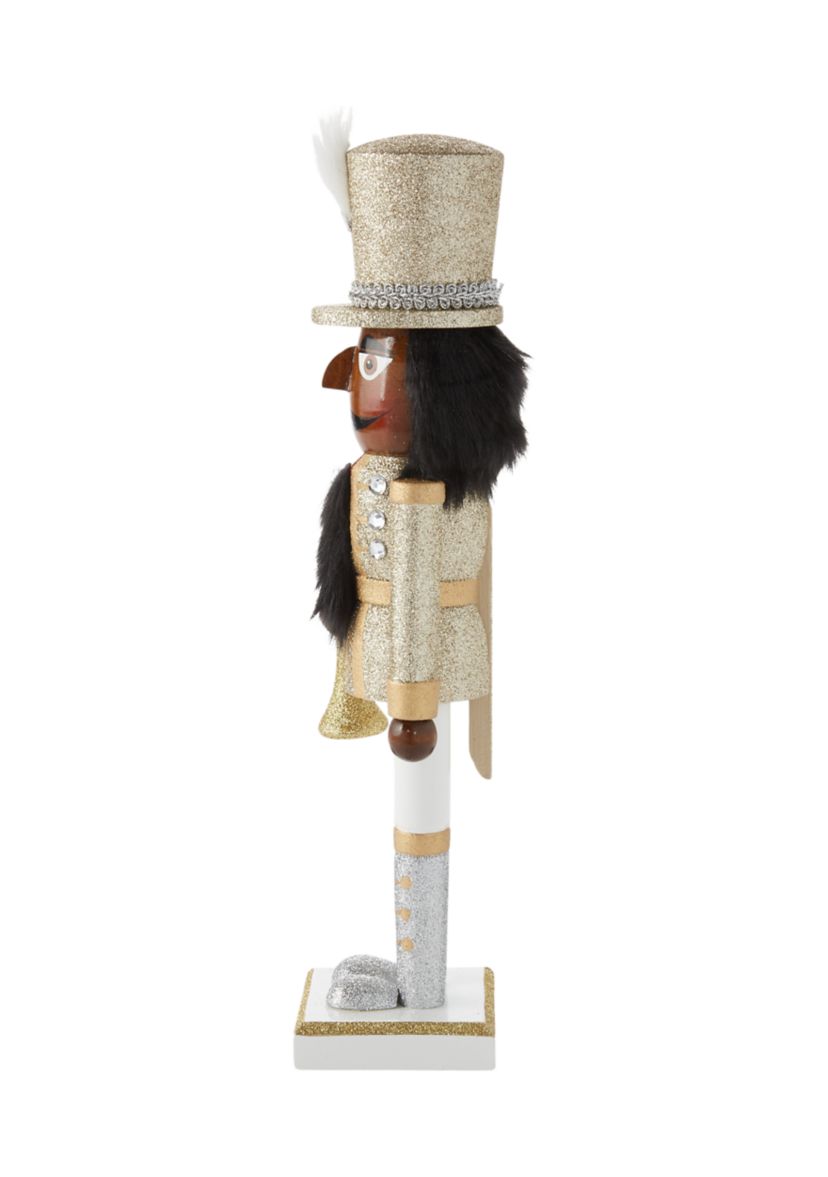 African American Gold Silver Nutcracker