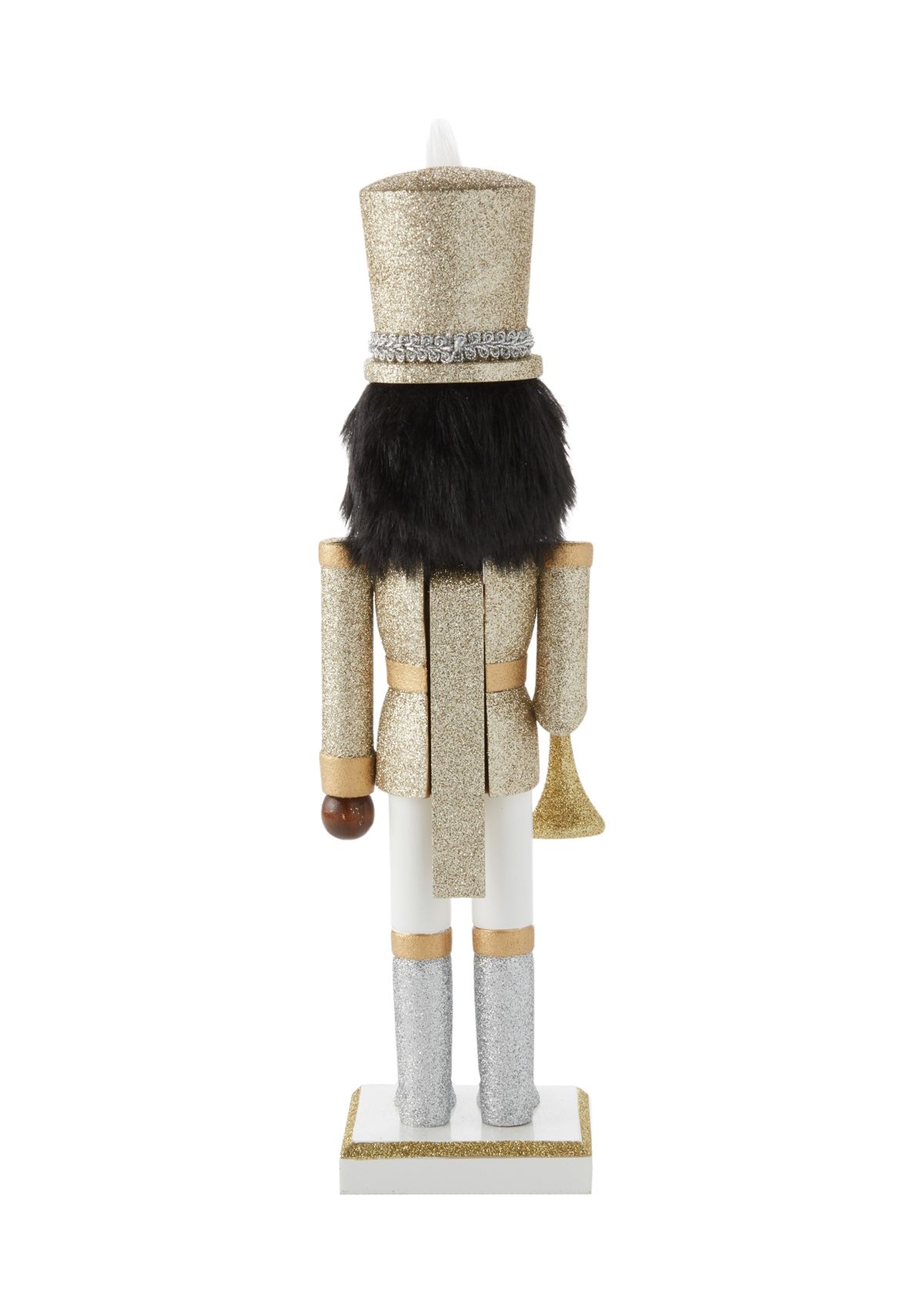 African American Gold Silver Nutcracker