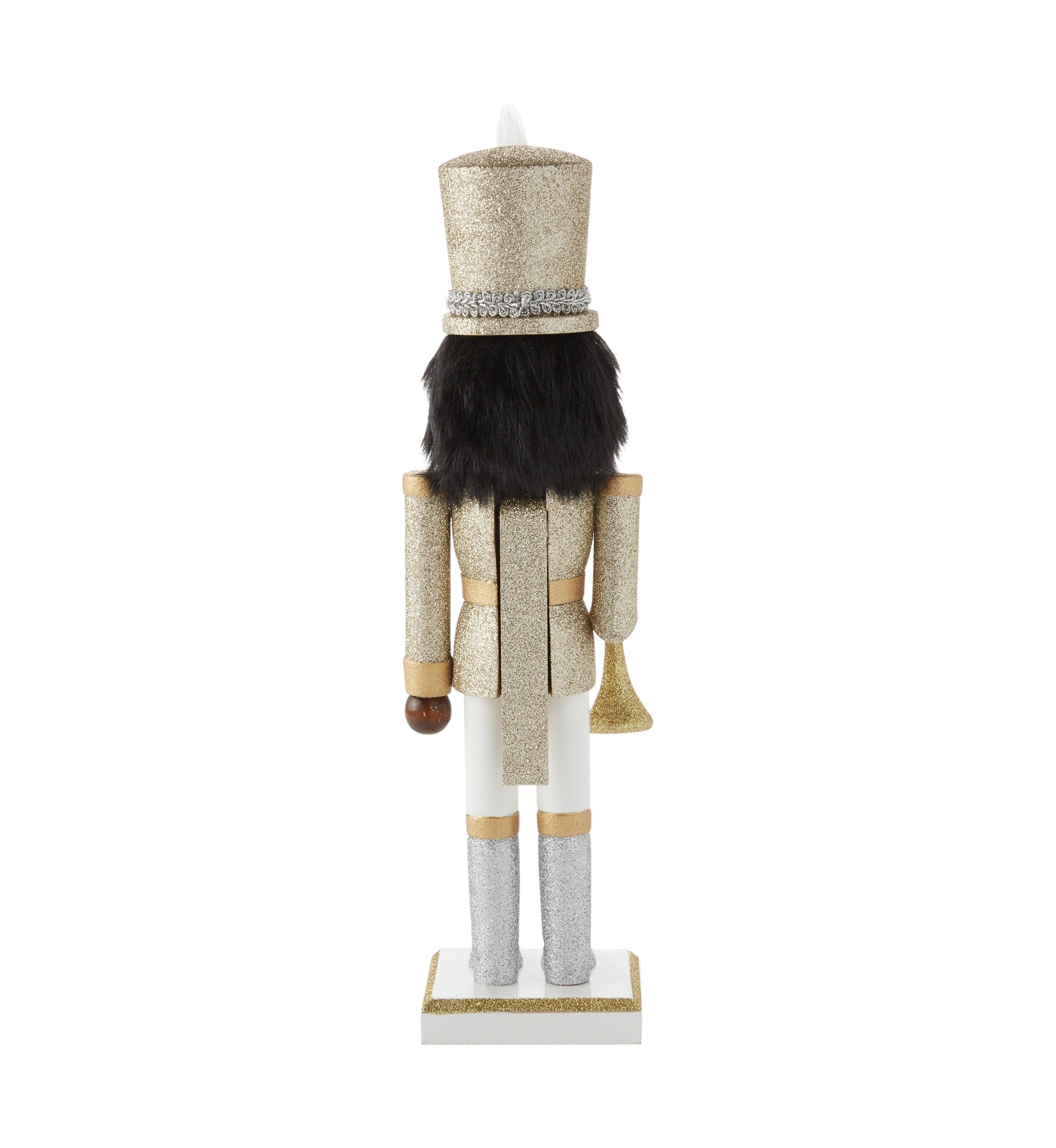 African American Gold Silver Nutcracker