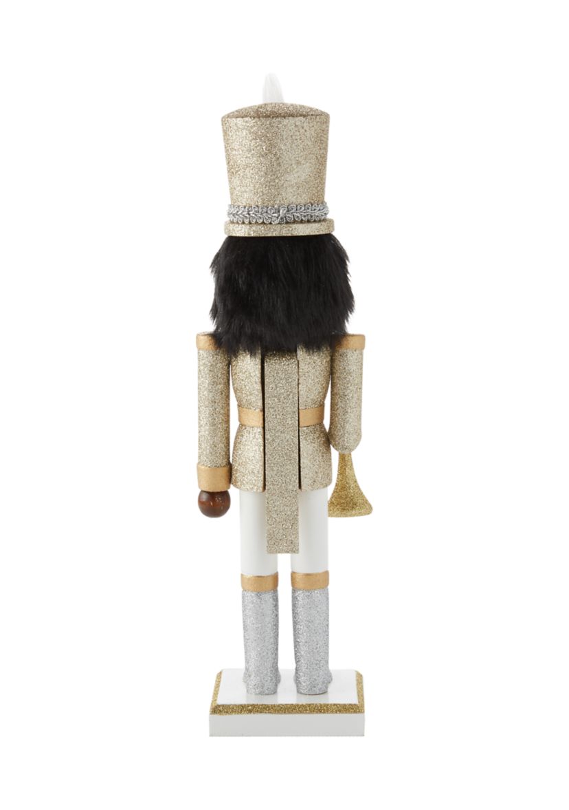African American Gold Silver Nutcracker