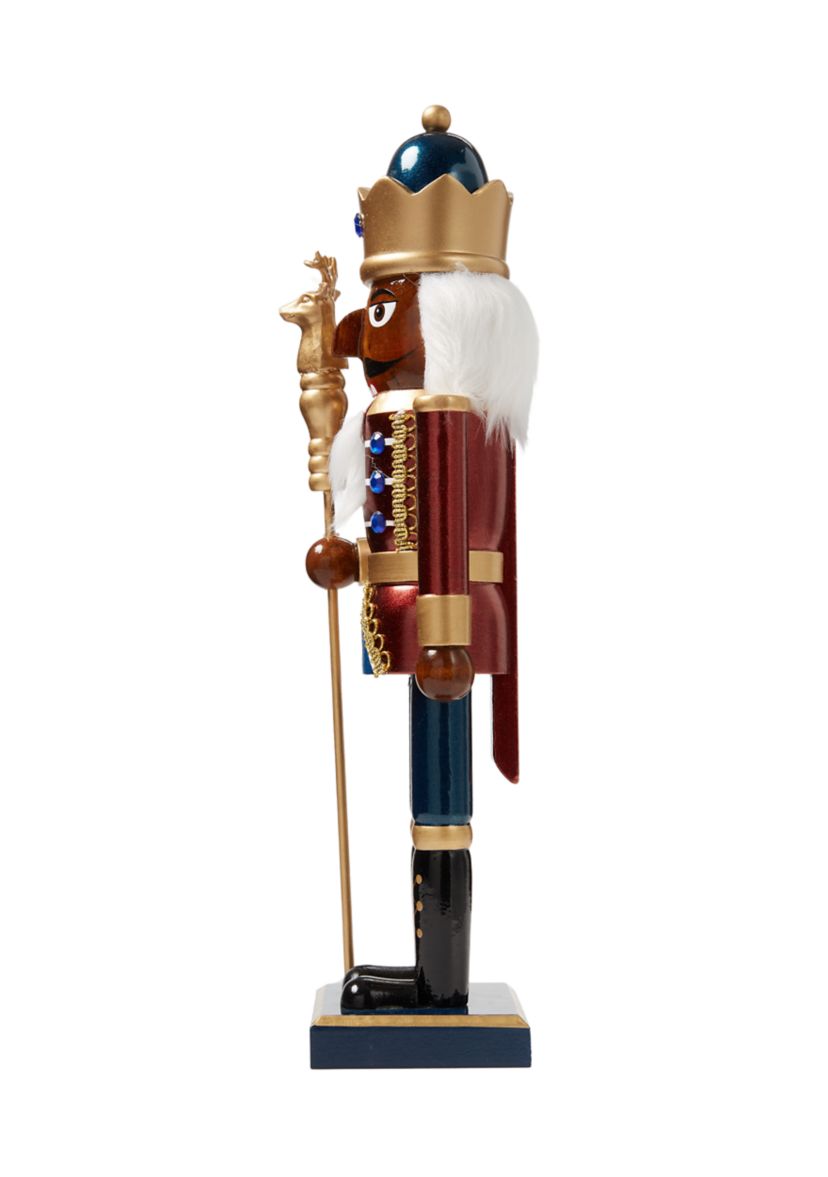 African American Traditional Nurcracker Figurine
