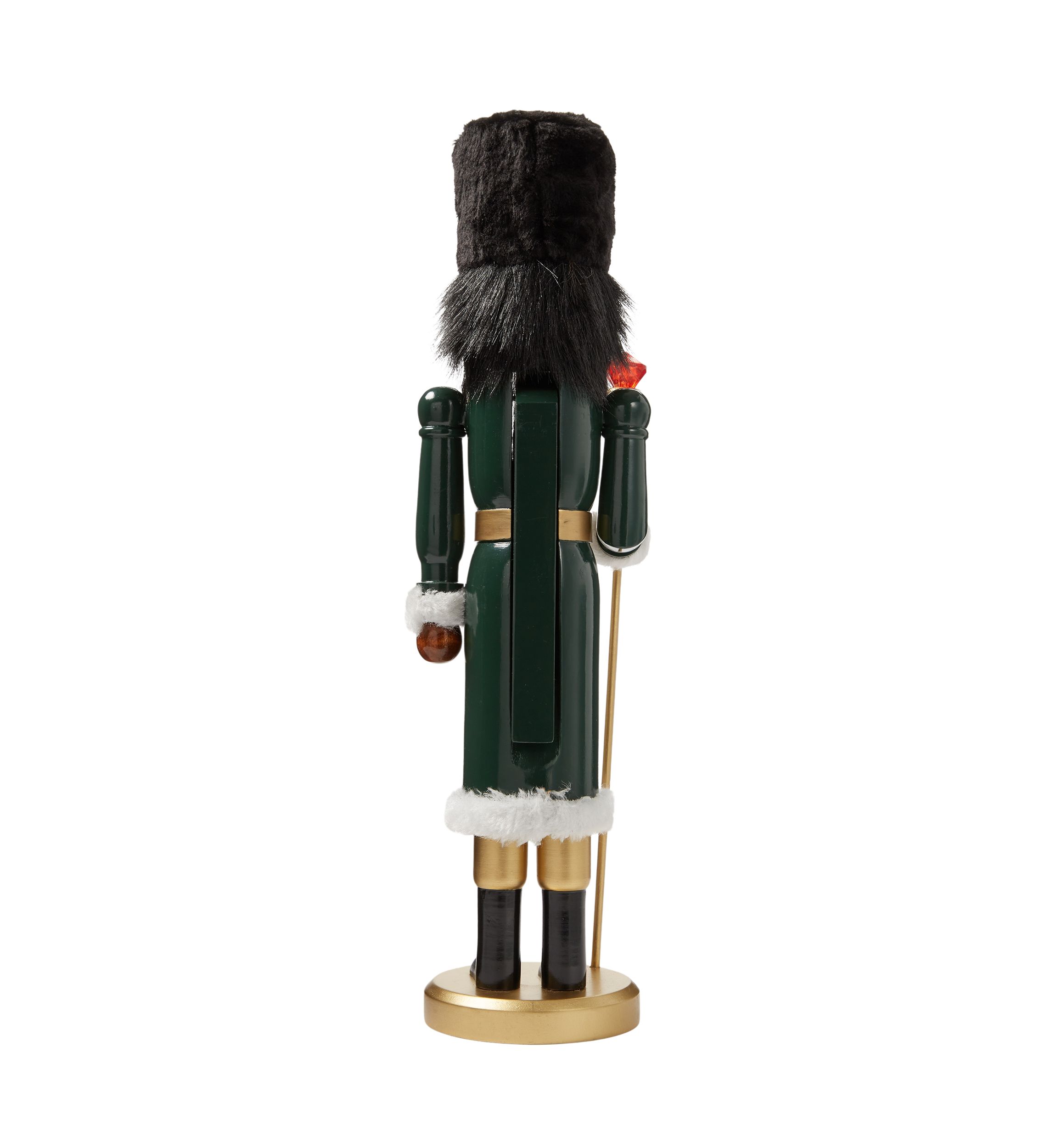 African American Long Coat Nutcracker Figurine