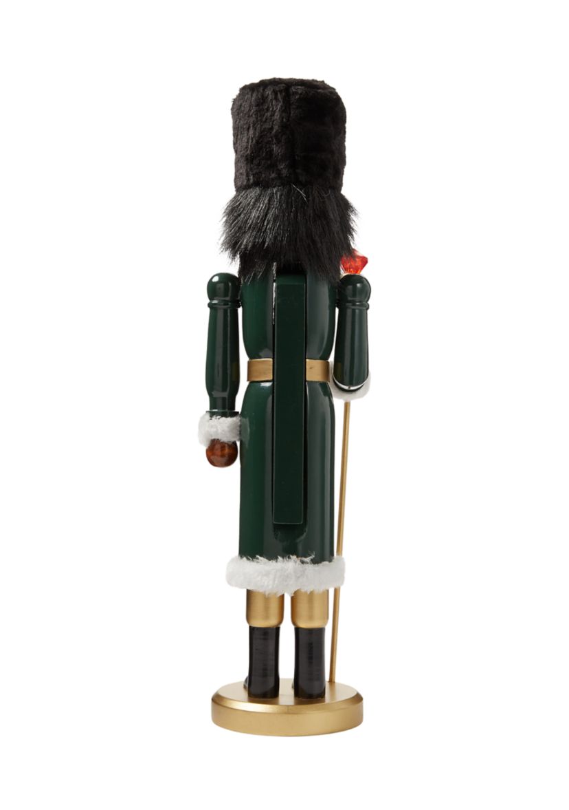 African American Long Coat Nutcracker Figurine