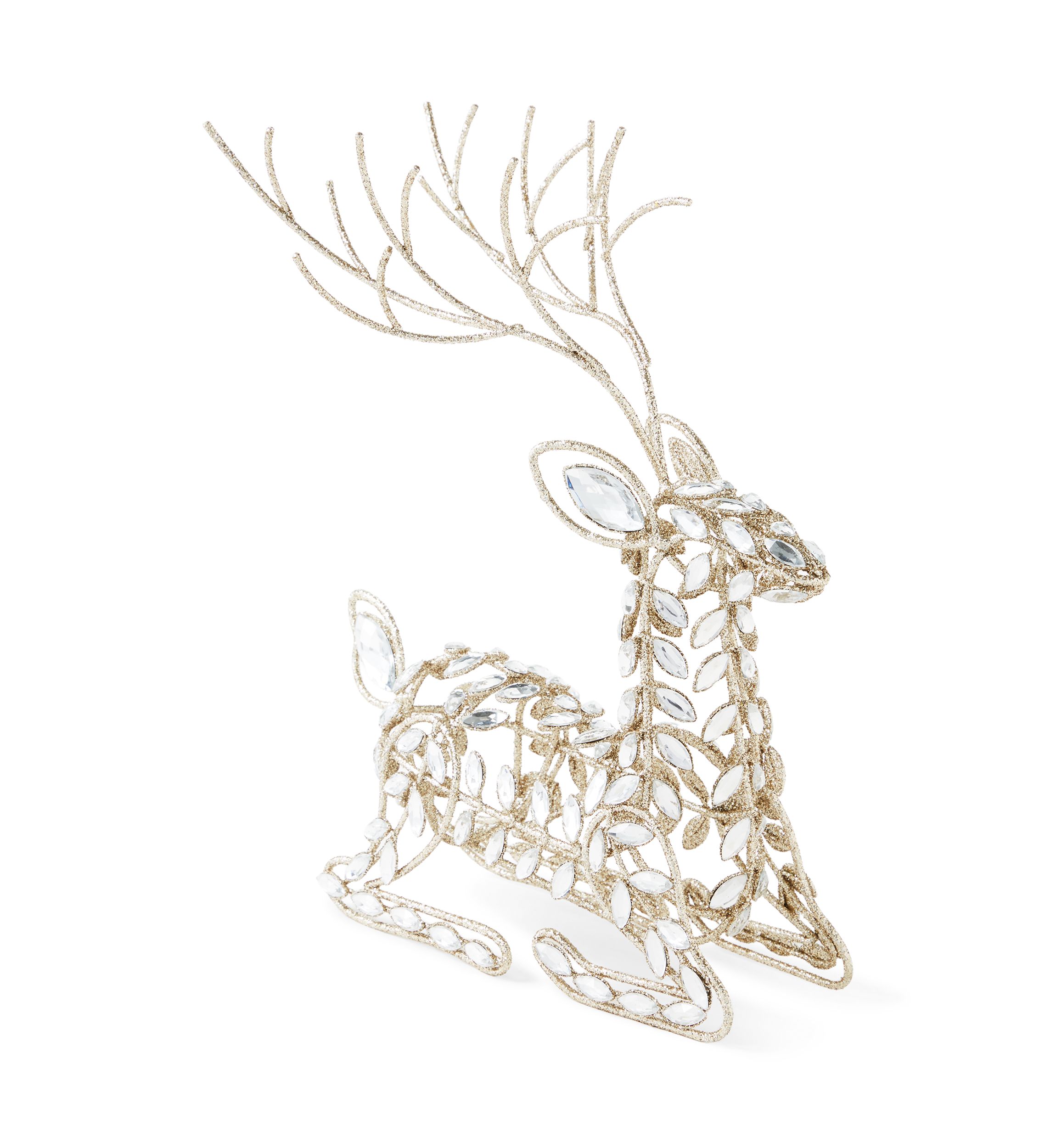 Jeweled Sitting Deer 