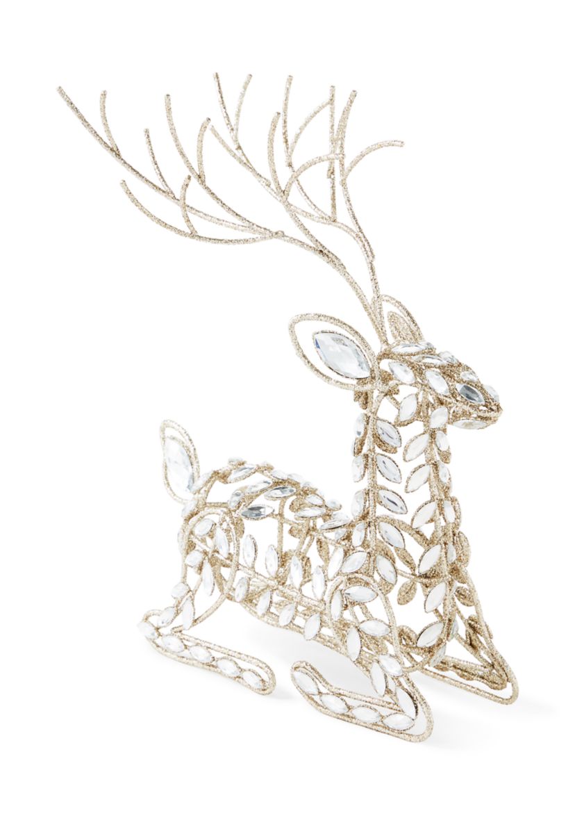Jeweled Sitting Deer 
