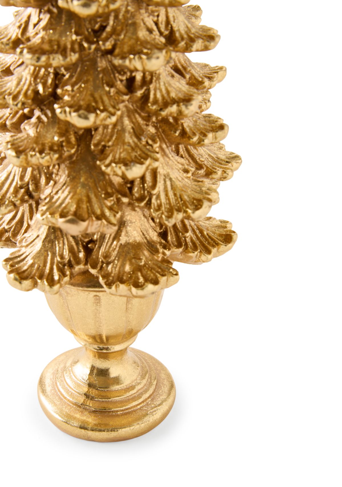Gold Christmas Tree Tabletop Décor