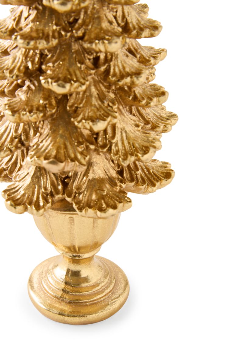 Gold Christmas Tree Tabletop Décor