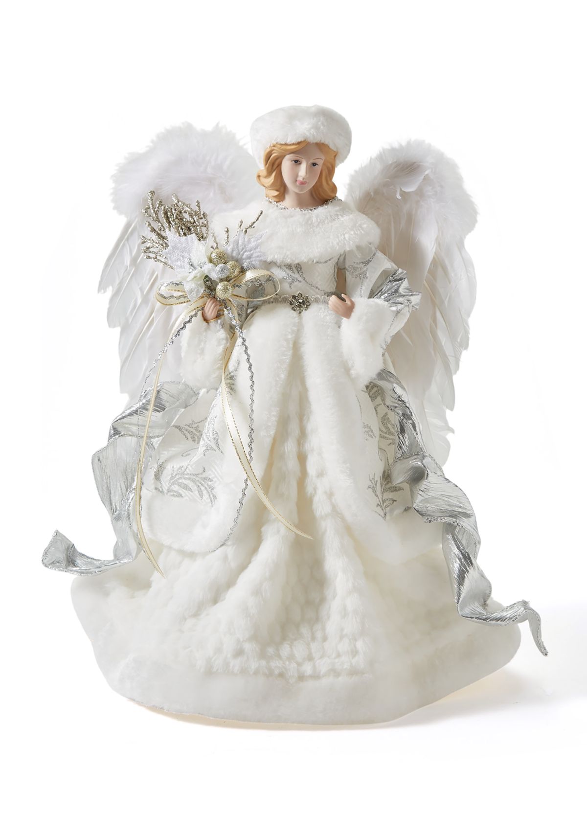 White and Silver Angel