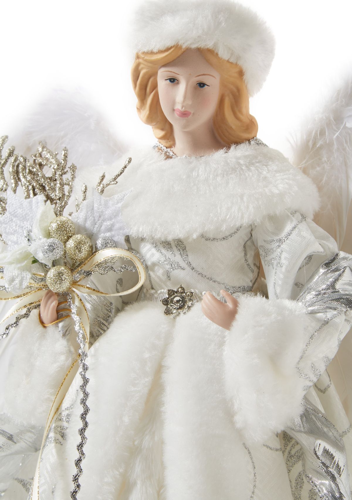 White and Silver Angel
