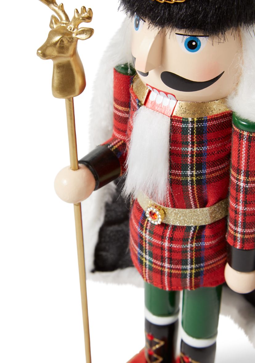 Tartan Plaid Cape Nutcracker