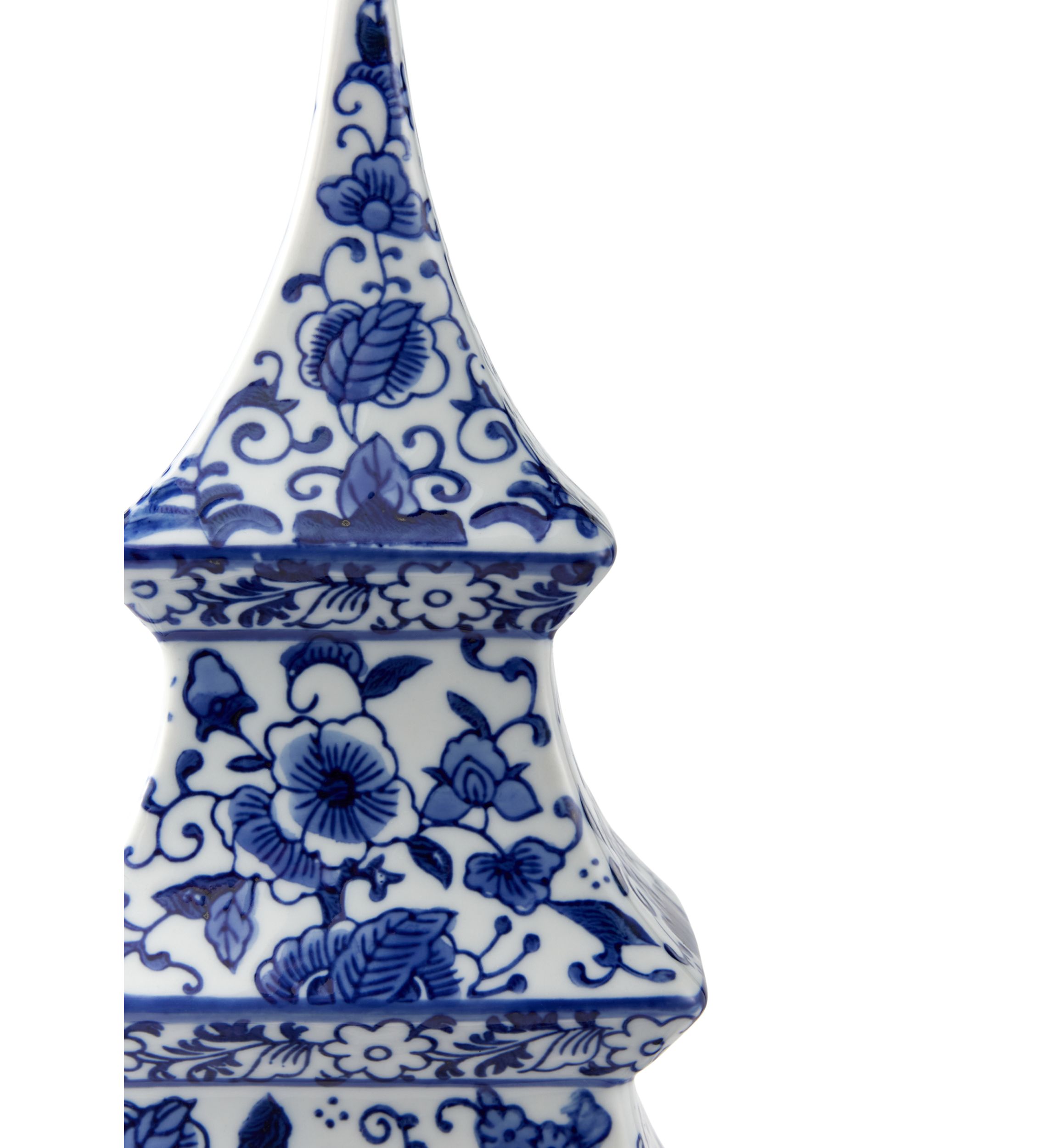 Ceramic Chinoiserie Bird Tree