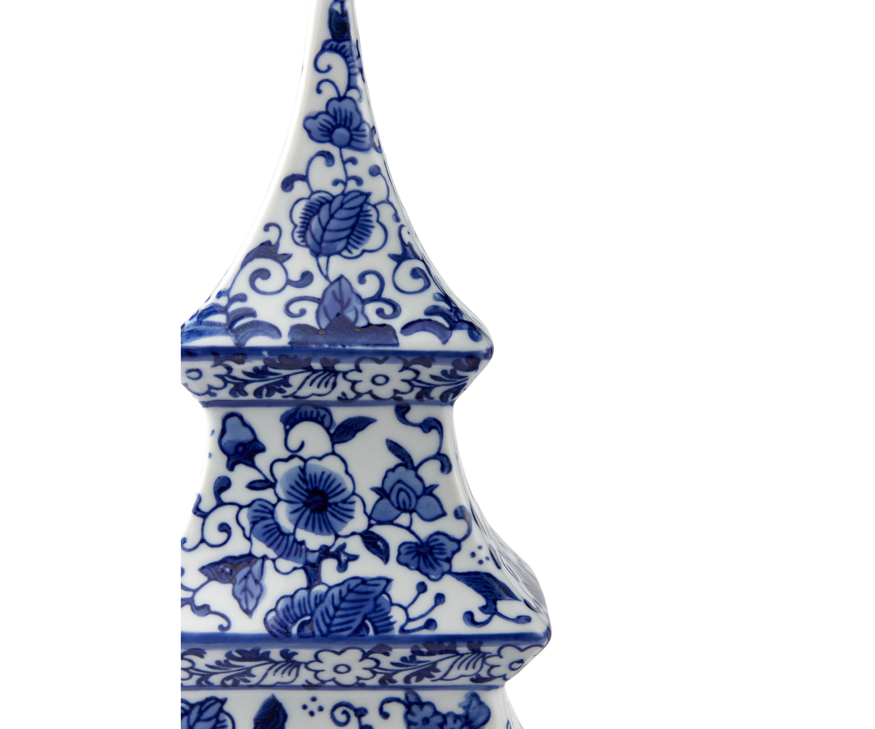 Ceramic Chinoiserie Bird Tree
