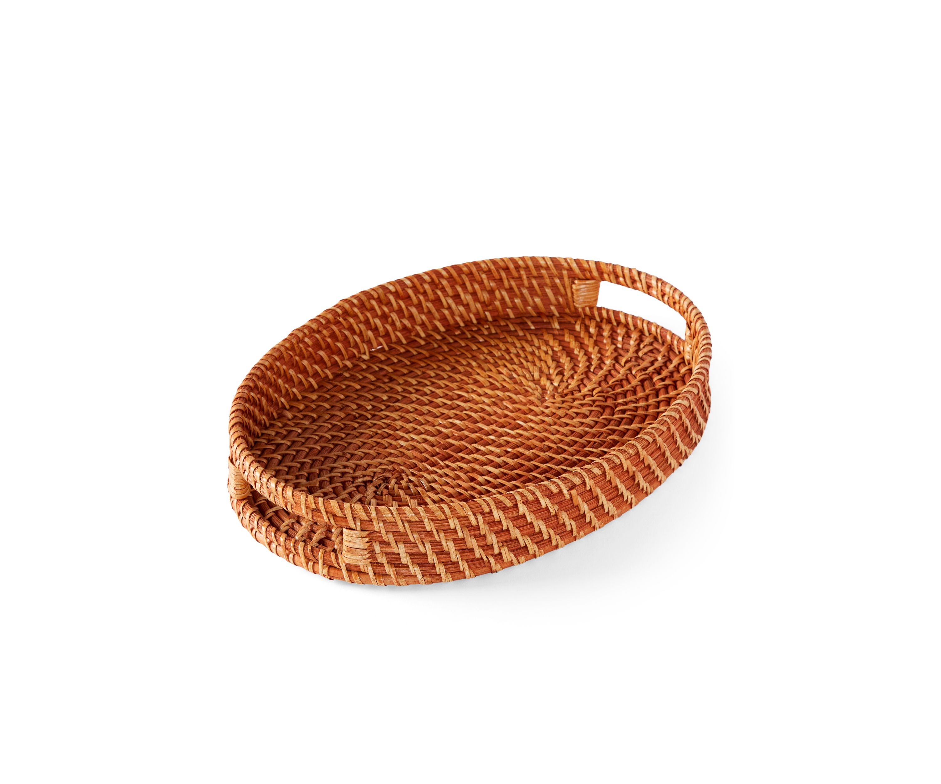 Round Woven Tray