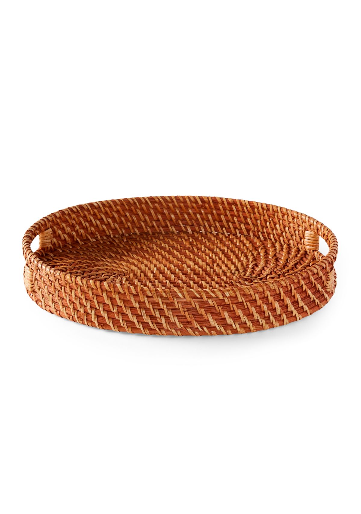 Round Woven Tray