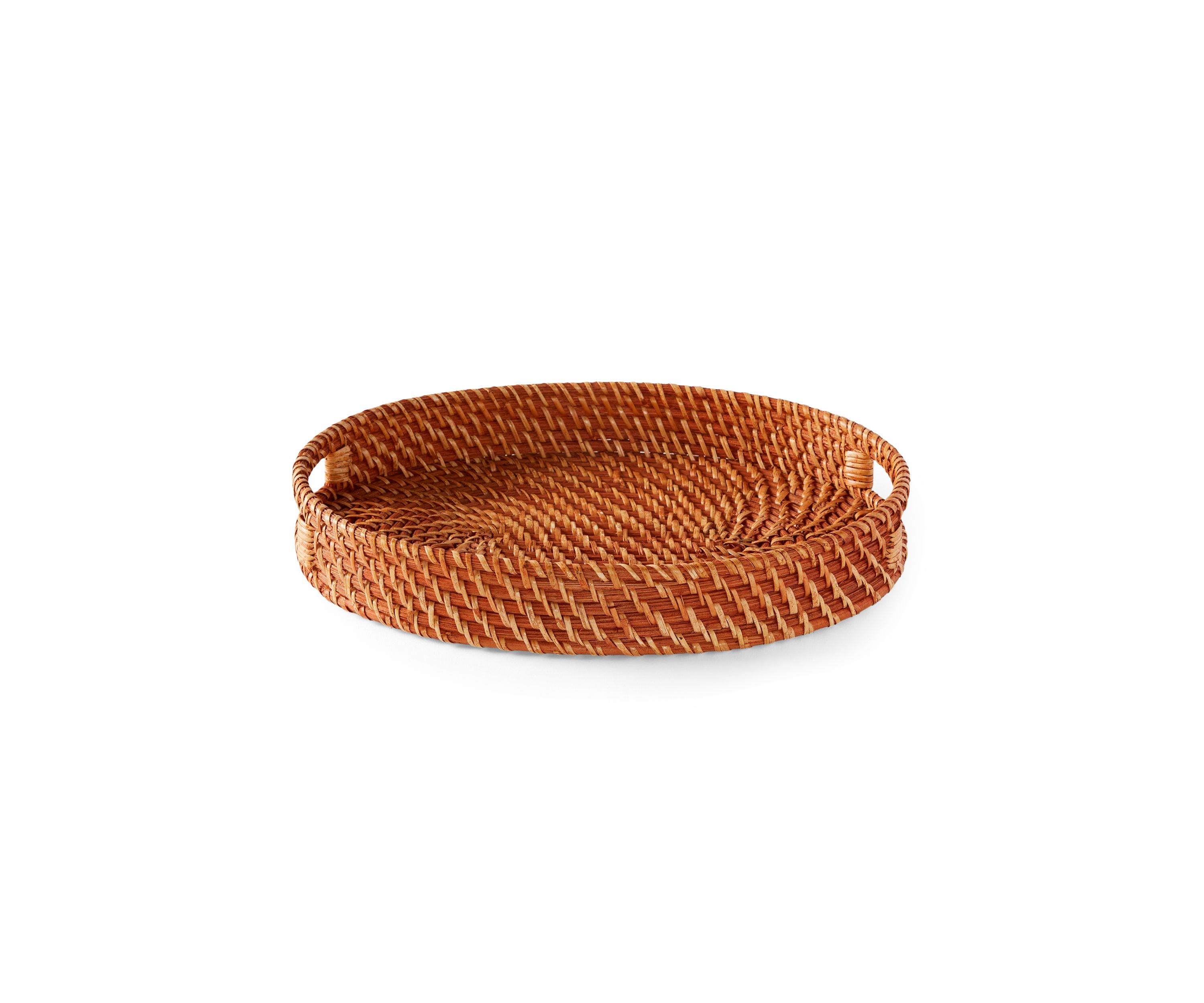 Round Woven Tray