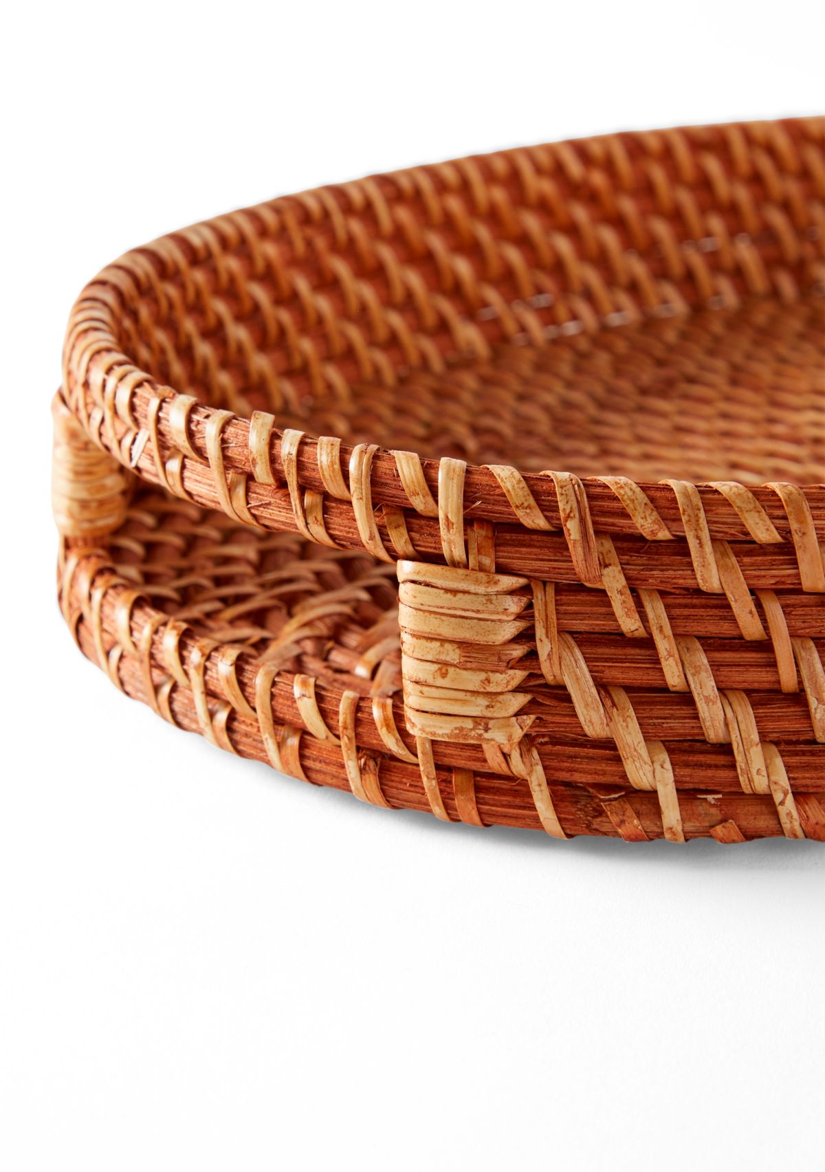 Round Woven Tray