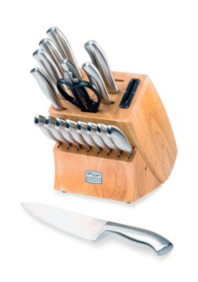 Chicago Cutlery Insignia Stainless Steel 18-PcKnife Block Set