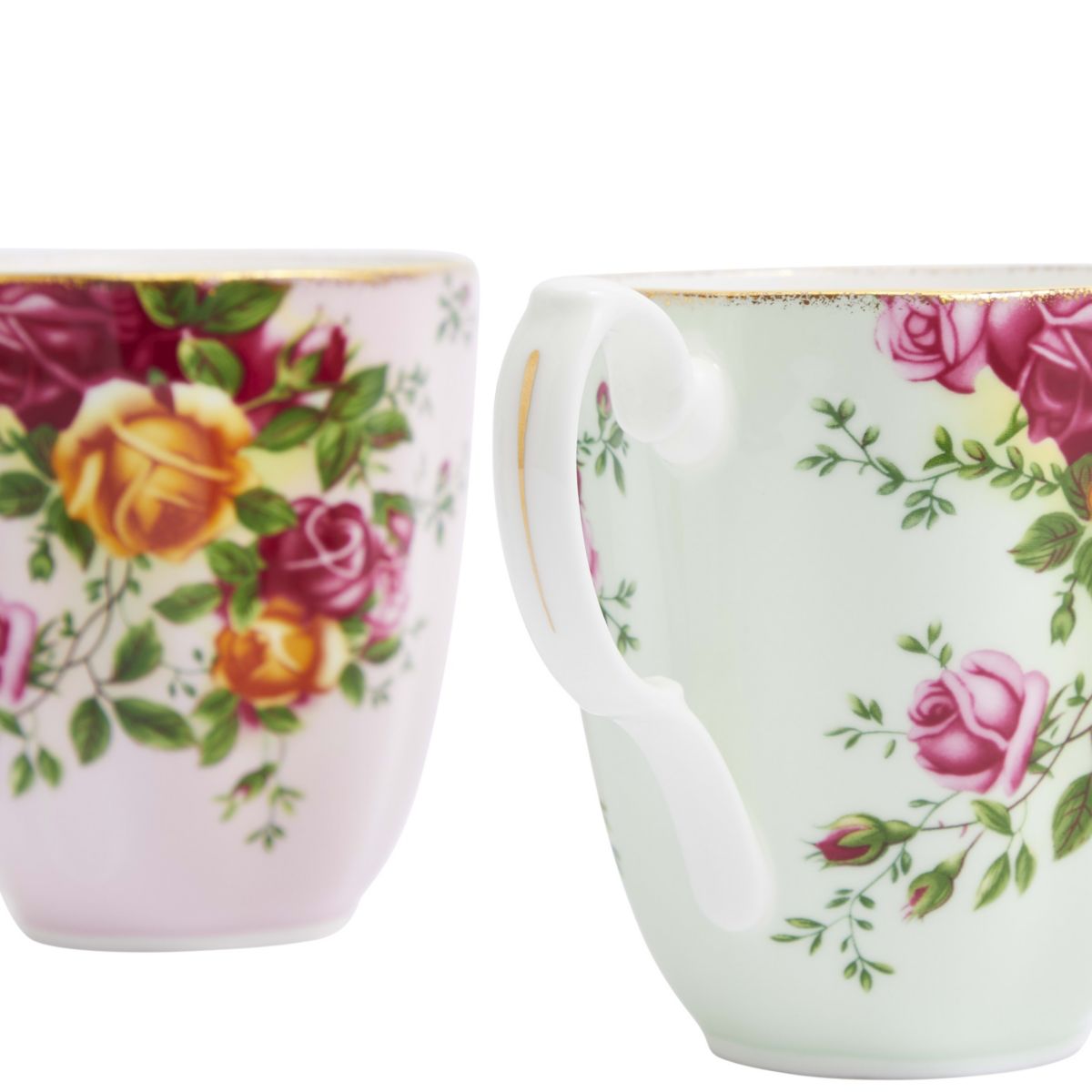 Old Country Roses Mug, Set of 4