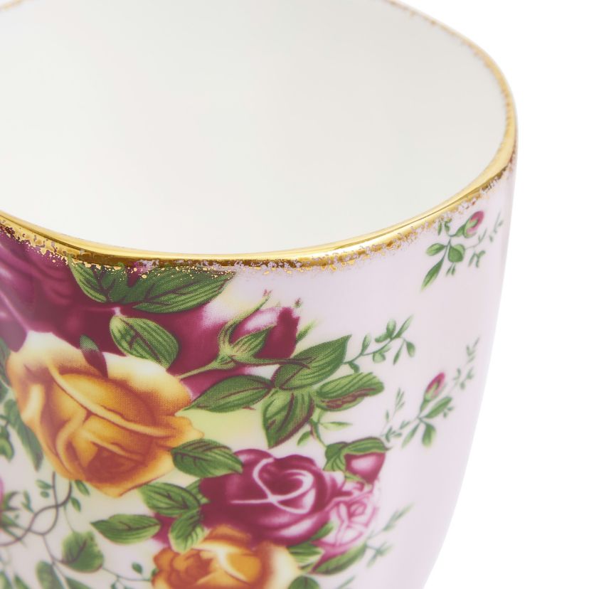 Old Country Roses Mug, Set of 4