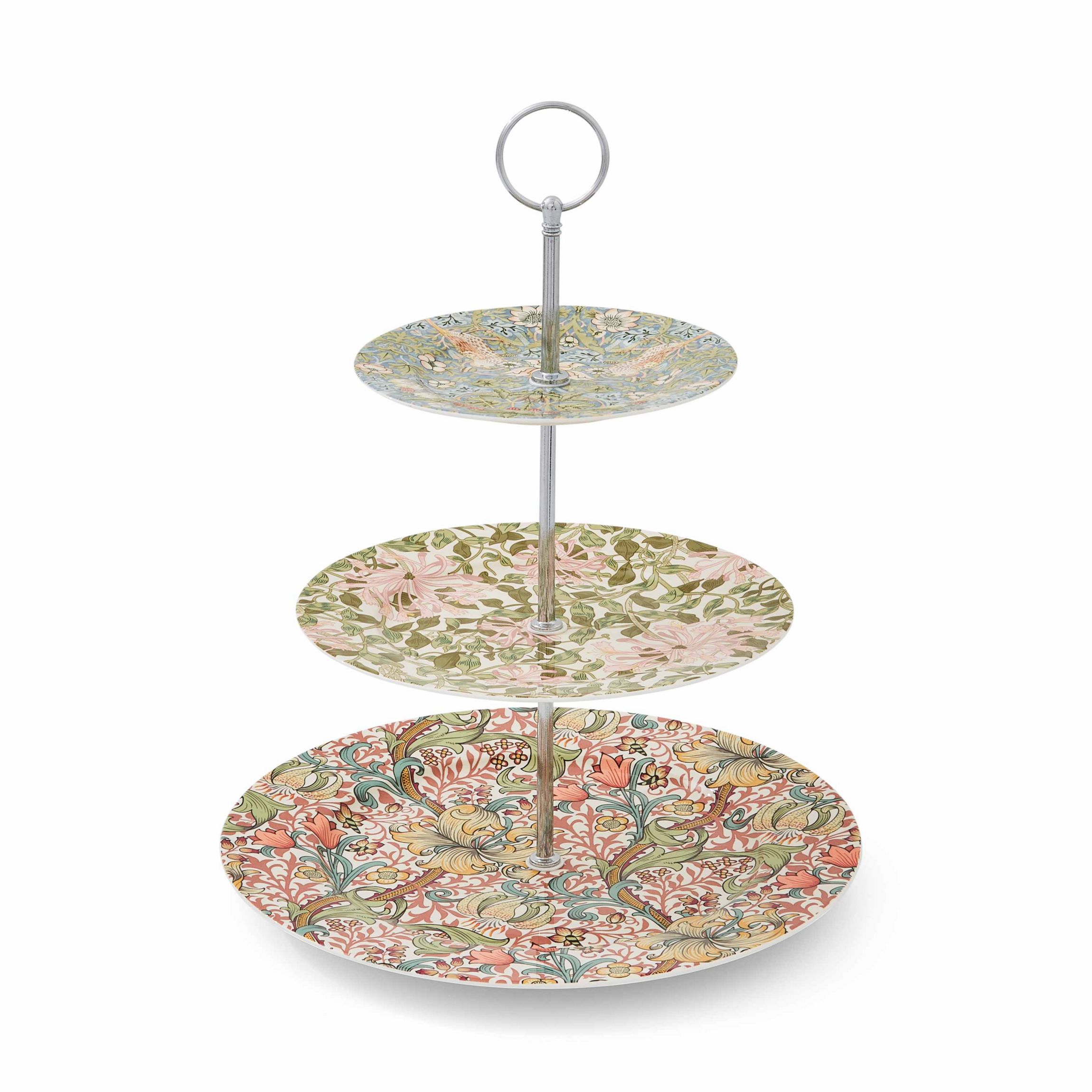 Morris & Co. 3 Tier Cake Stand 10.5"
