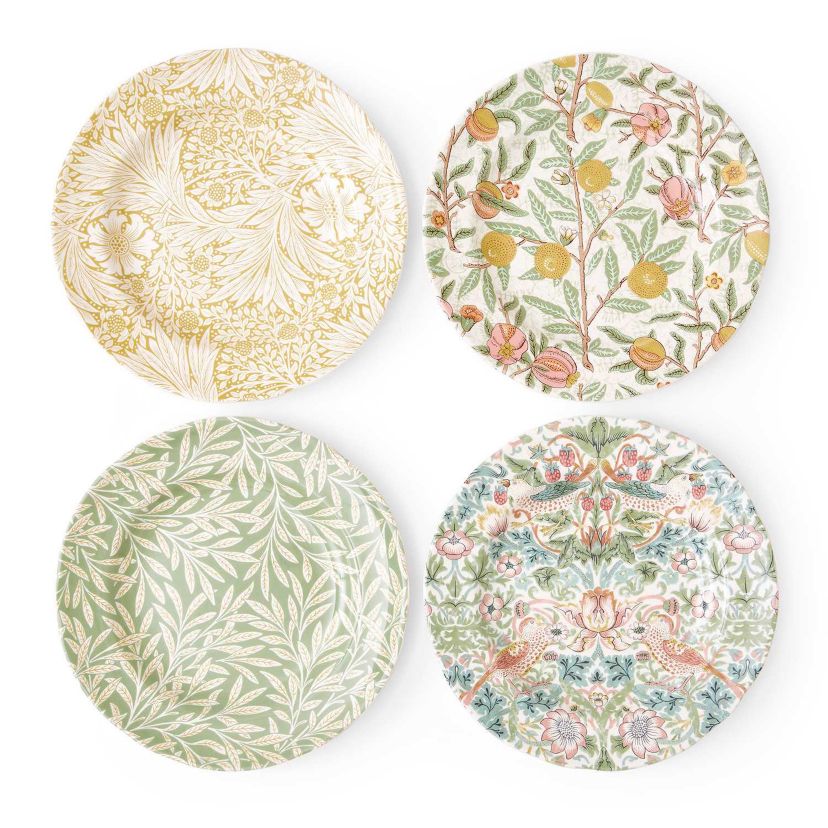 Morris & Co. Plate 9", Set of 4