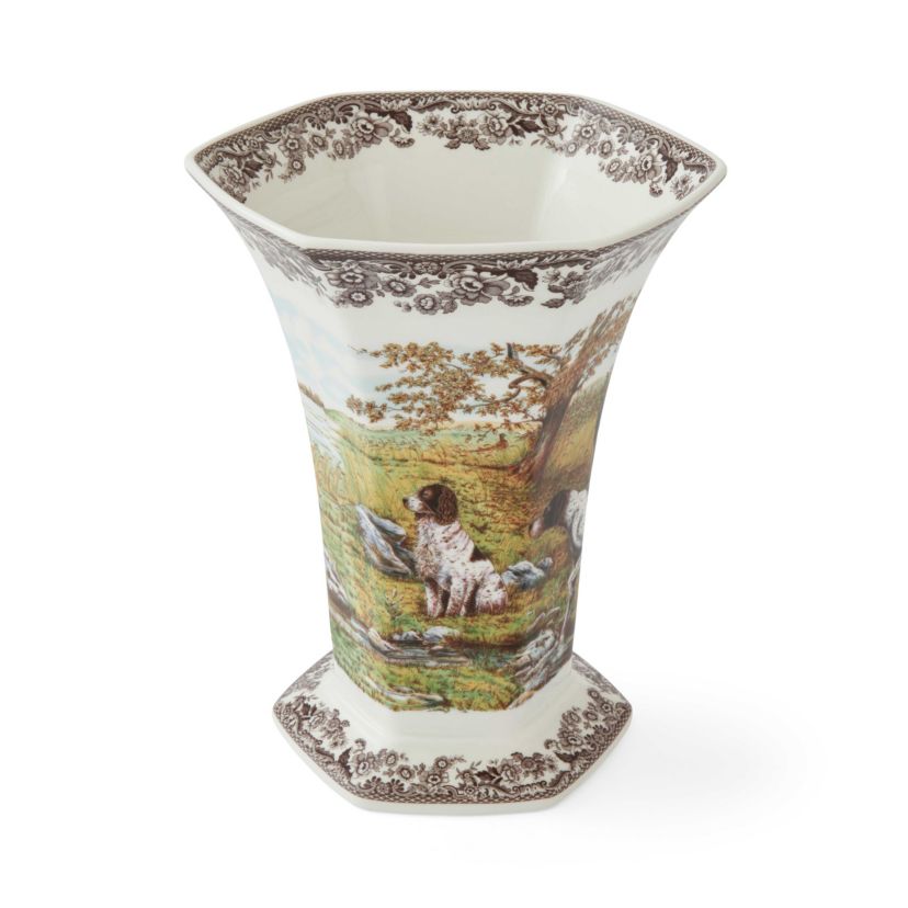 Woodland Hexagonal Vase