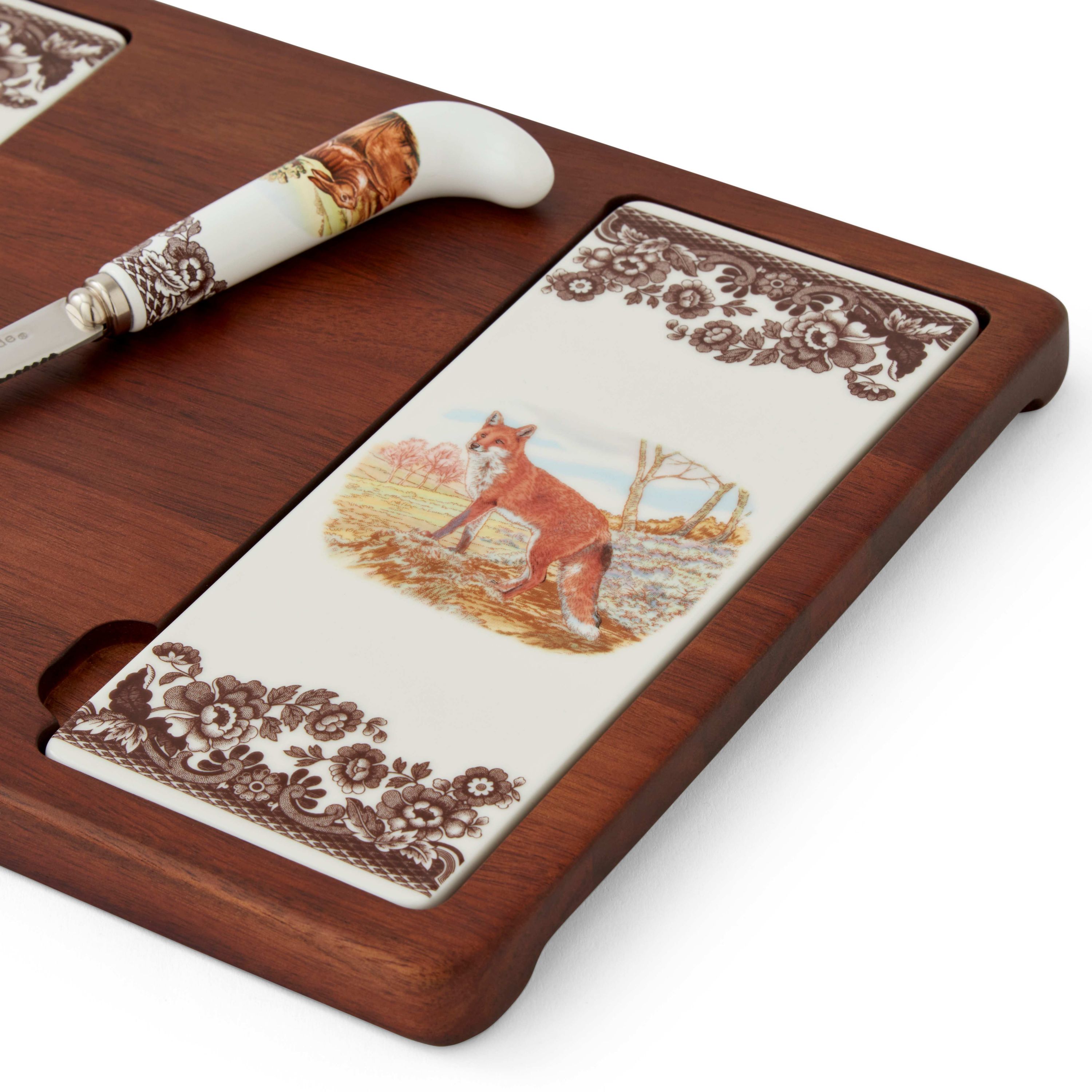 Woodland Cheese Board & Knife