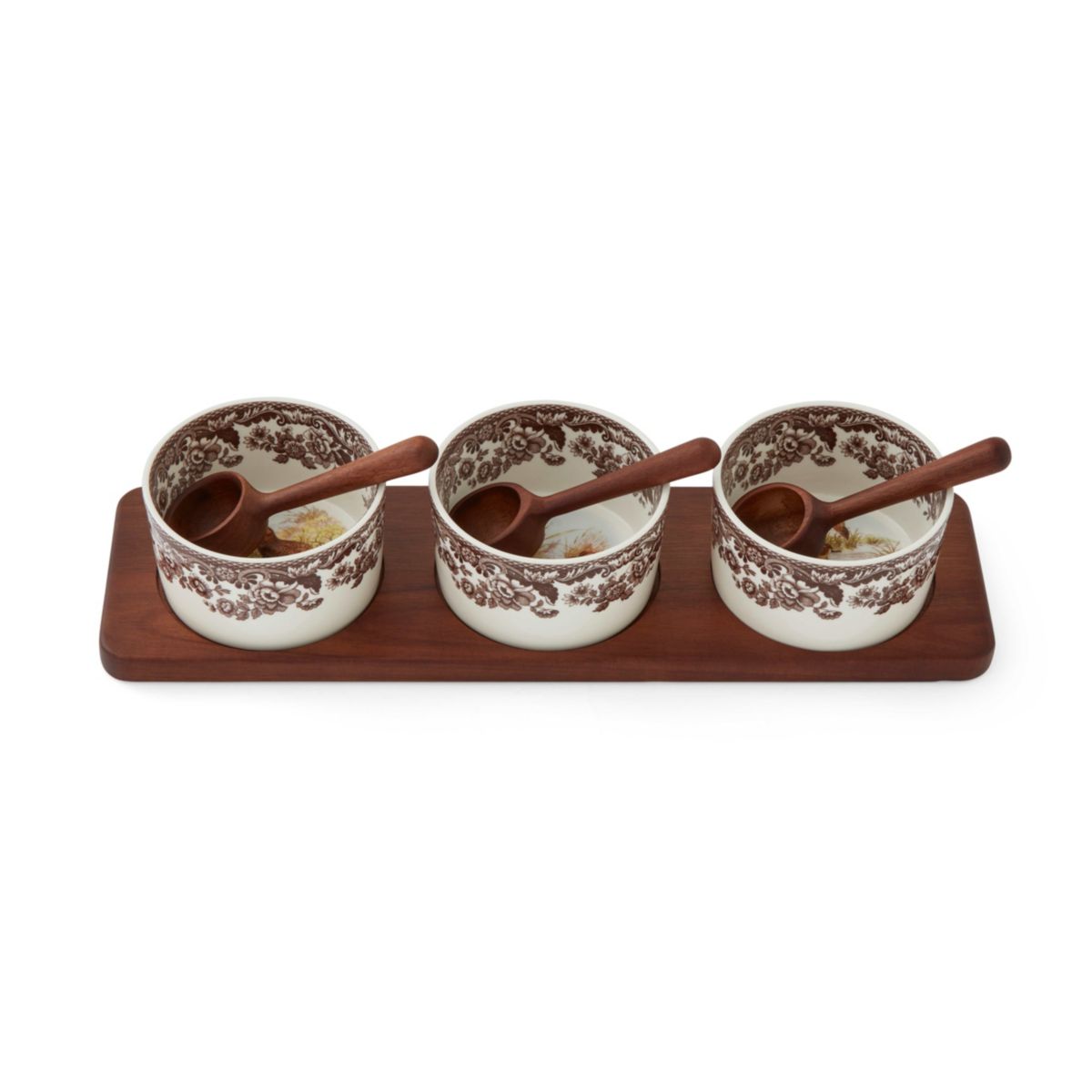Woodland 7Pc Condiment Set