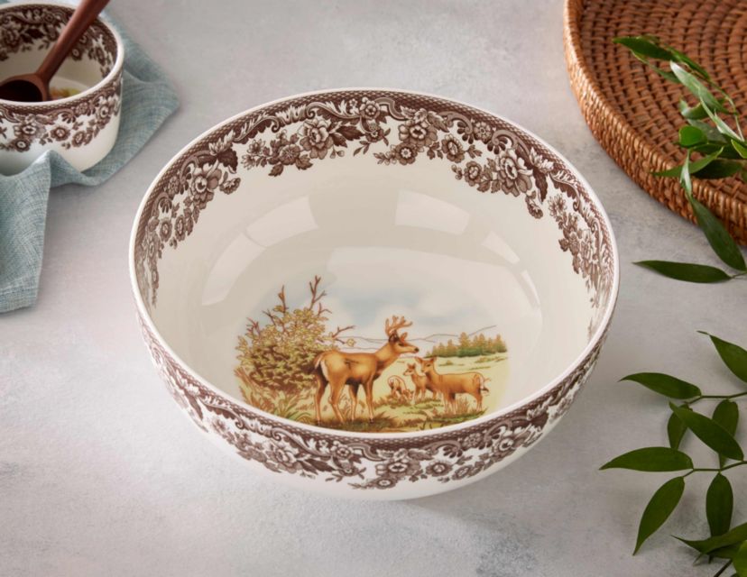 Woodland Serving Bowl 9.75"