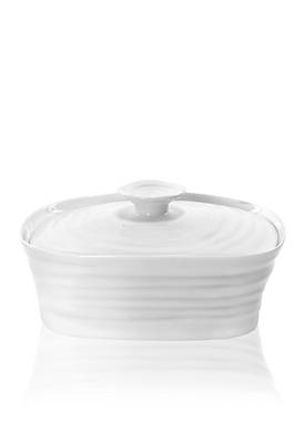 Sophie Conran White Covered Butter Dish