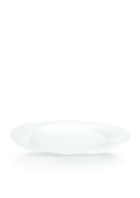 White Large Oval Platter