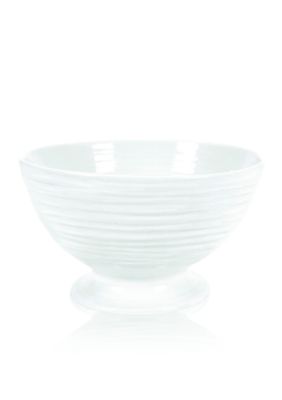 White Footed Bowl