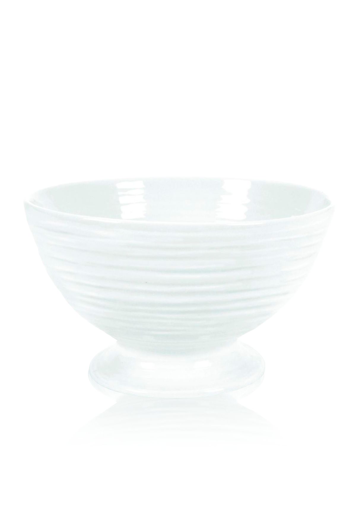 White Footed Bowl