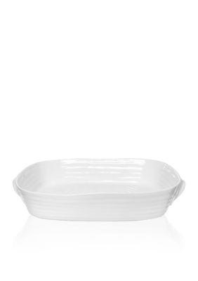 Sophie Conran White Large Handled Rectangular Roasting Dish