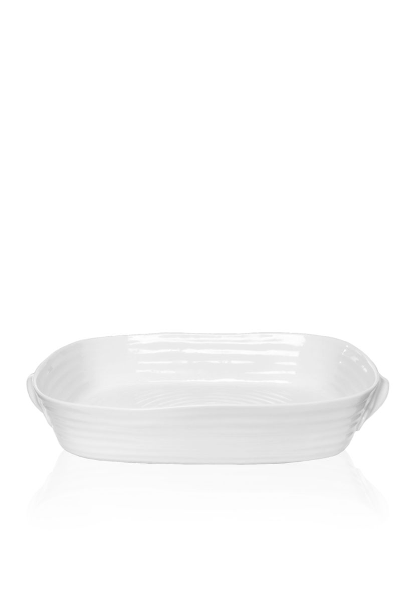 Sophie Conran White Large Handled Rectangular Roasting Dish